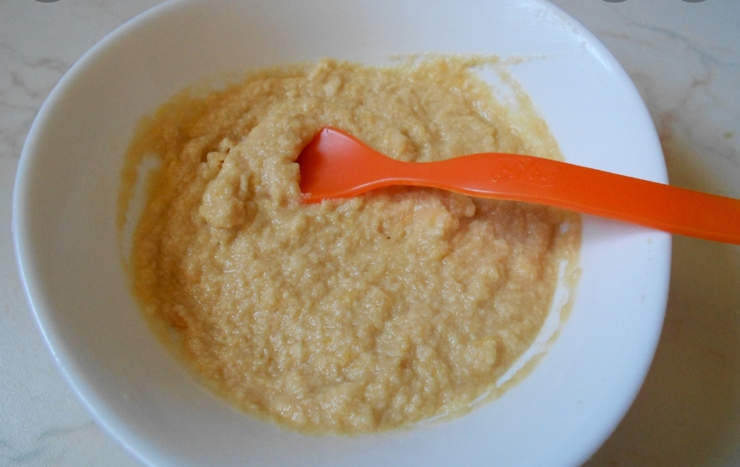 Kašica za bebe od marelice s Bebilmilom i Grisolinom