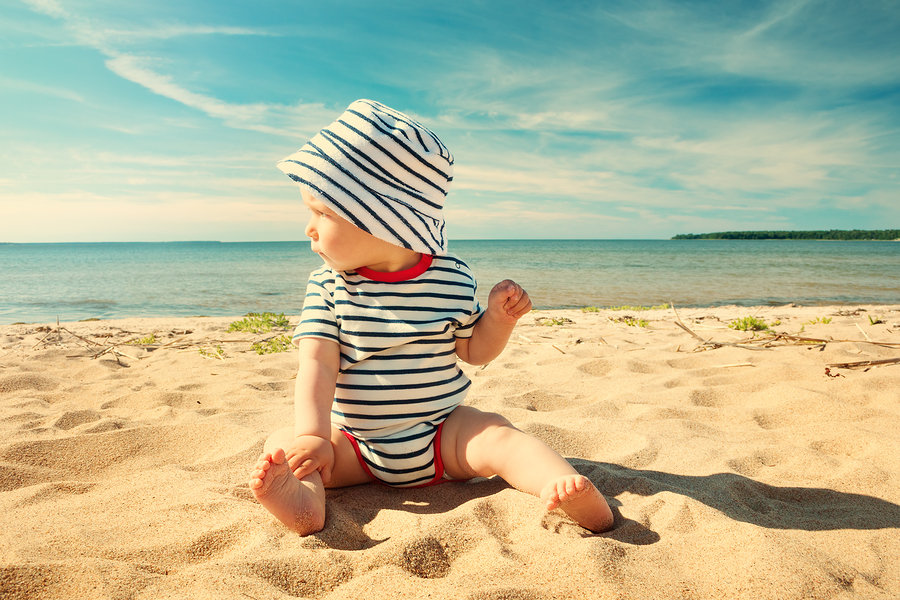 Koža beba jako je tanka i treba je pažljivo štititi od sunca.